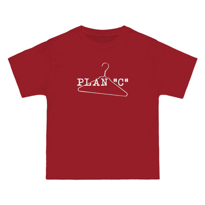 Plan "C" (Wire Hanger) - Men's Heavyweight T-Shirt