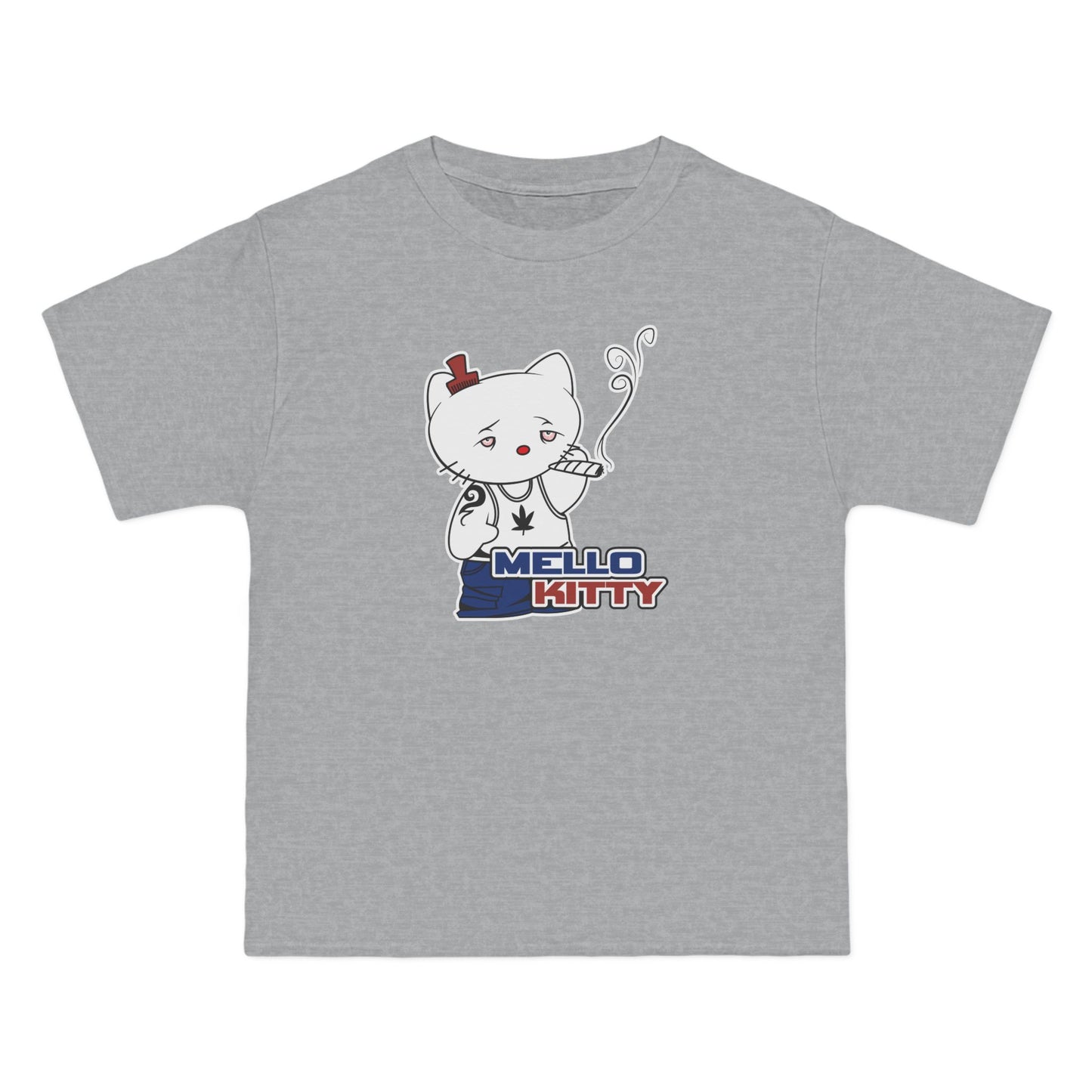 Mello Kitty - Men's Heavyweight T-Shirt