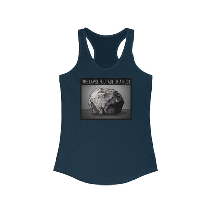 Time Lapse Footage Of A Rock - Women’s Racerback Tank