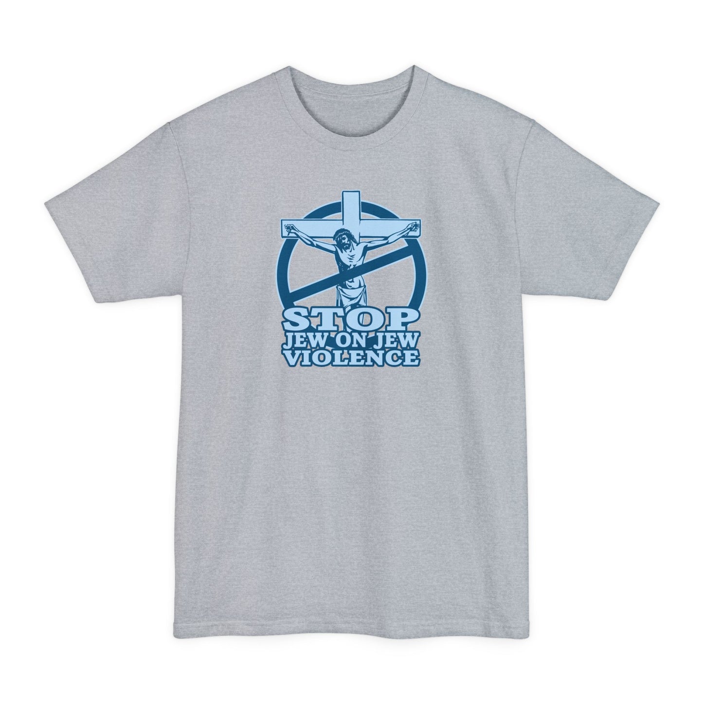 Stop Jew On Jew Violence - Men's Tall T-Shirt