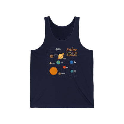 The Solar System Of Juvenile Puns - Unisex Tank