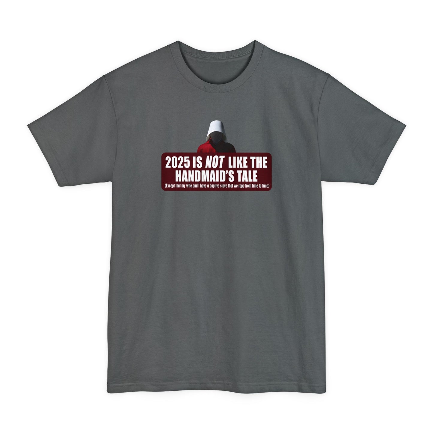 2025 is Not Like The Handmaid’s Tale - Men's Tall T-Shirt