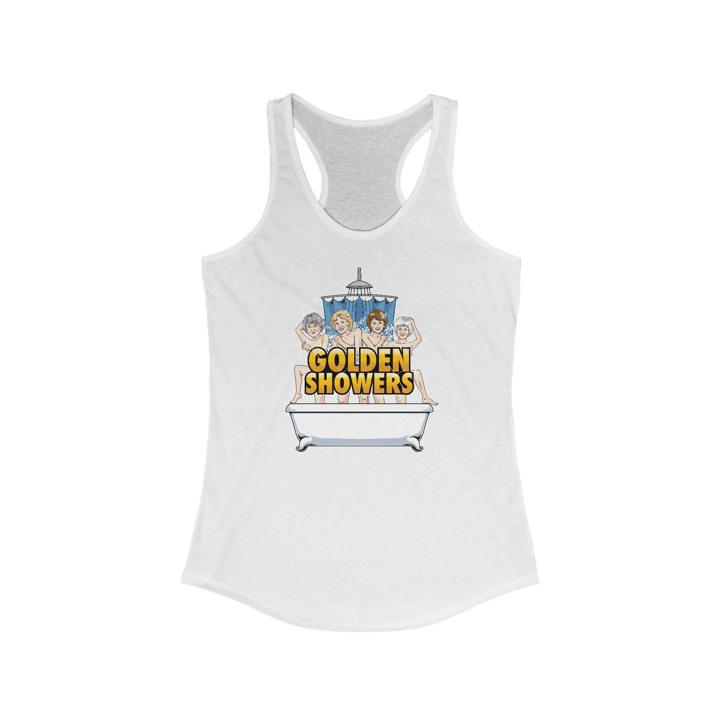 Golden Showers (Golden Girls) - Women's Racerback Tank