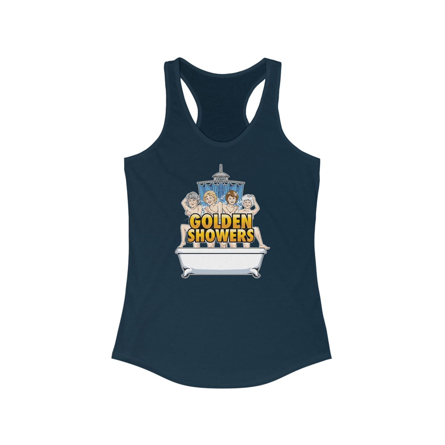 Golden Showers (Golden Girls) - Women's Racerback Tank