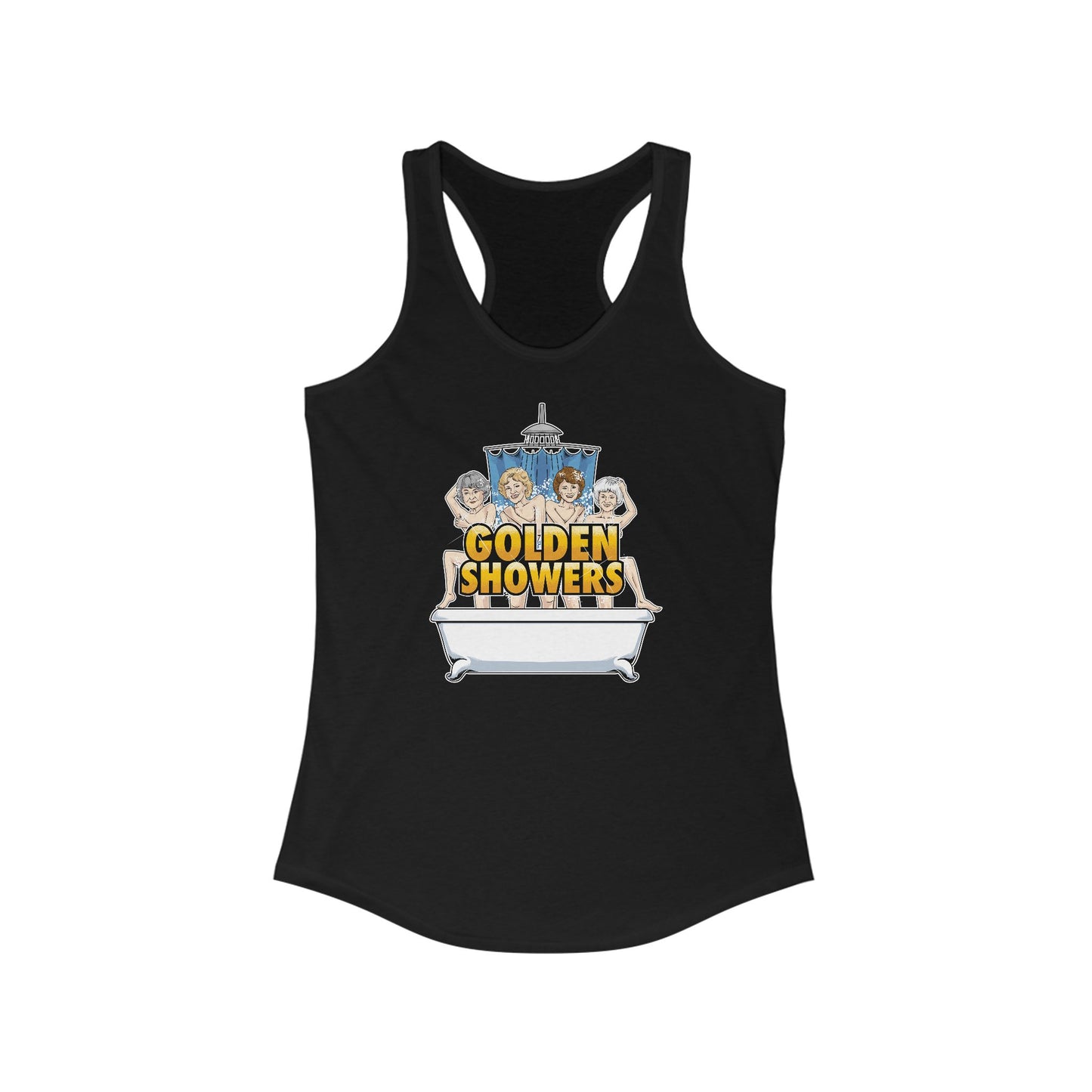 Golden Showers (Golden Girls) - Women's Racerback Tank
