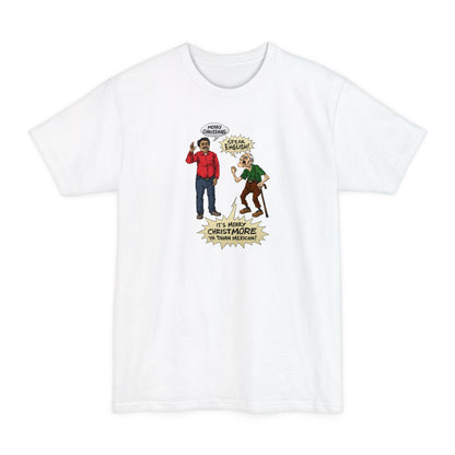 Merry Christmas Vs. Merry Christmore - Men's Tall T-Shirt