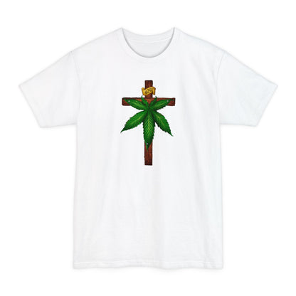 Marijuana Crucifixion - Men's Tall T-Shirt