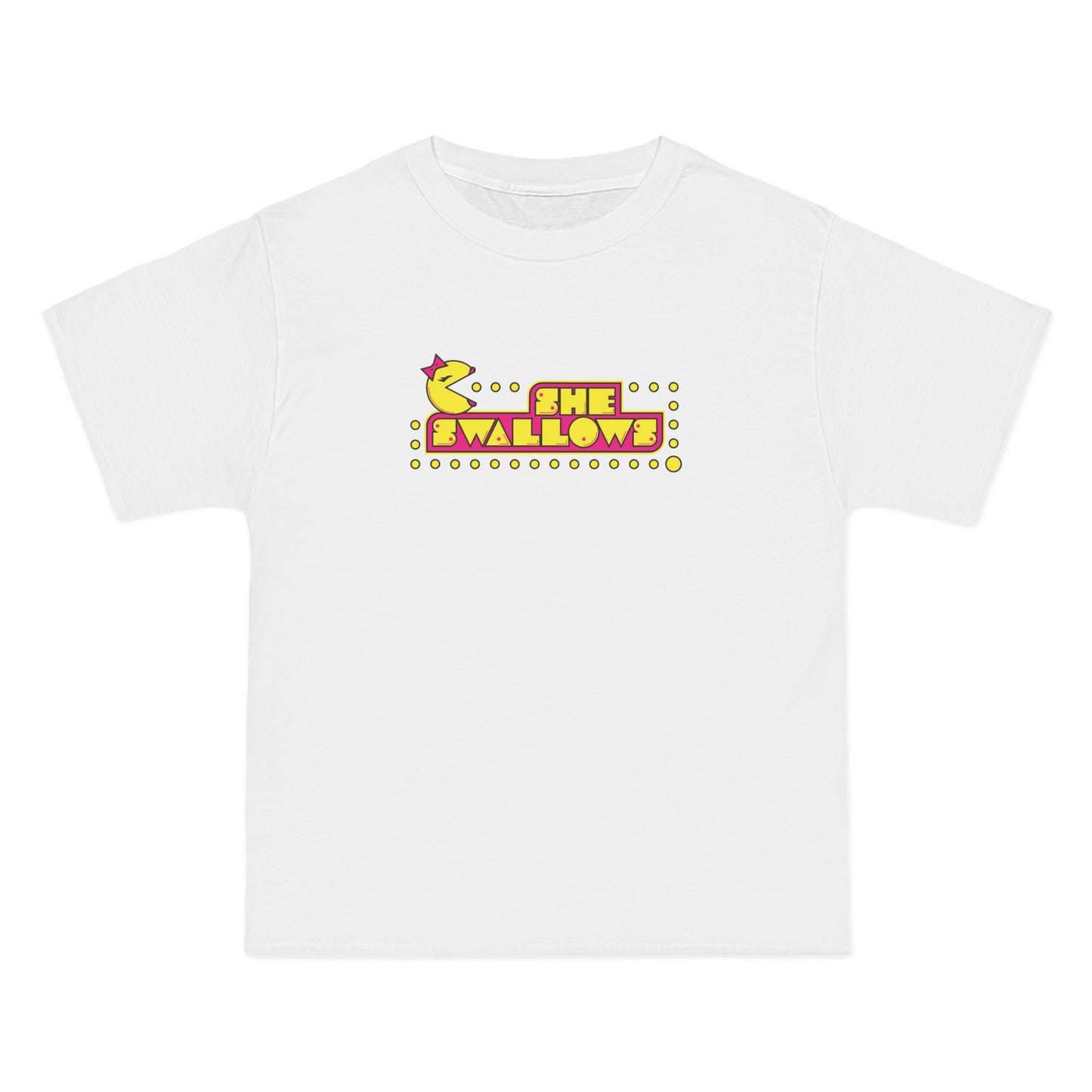 She Swallows - Men's Heavyweight T-Shirt