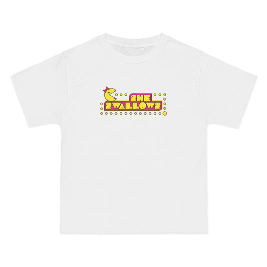 She Swallows - Men's Heavyweight T-Shirt