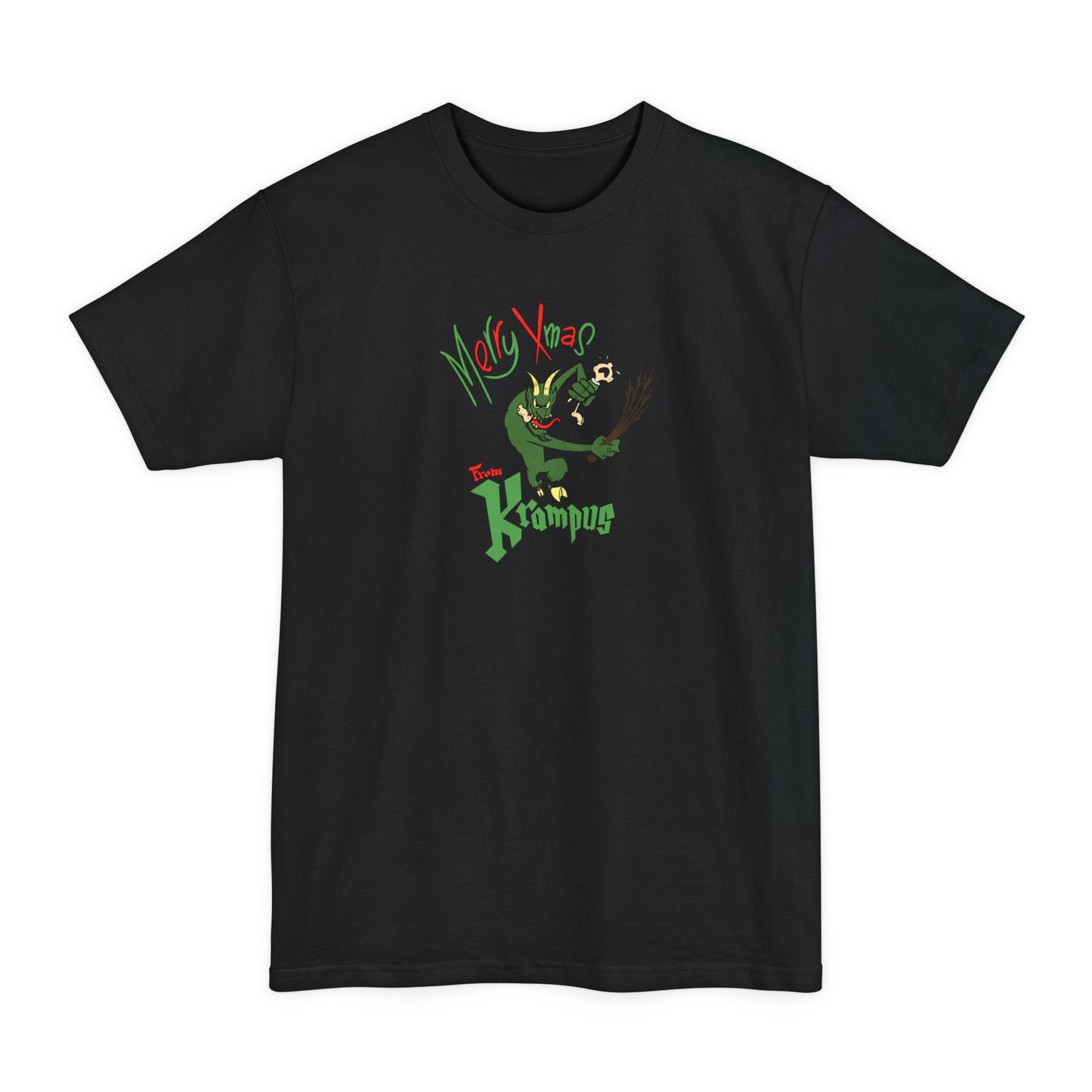 Merry Xmas From Krampus - Men's Tall T-Shirt