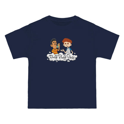 Puff Puff Pass (Inhaler) - Men's Heavyweight T-Shirt