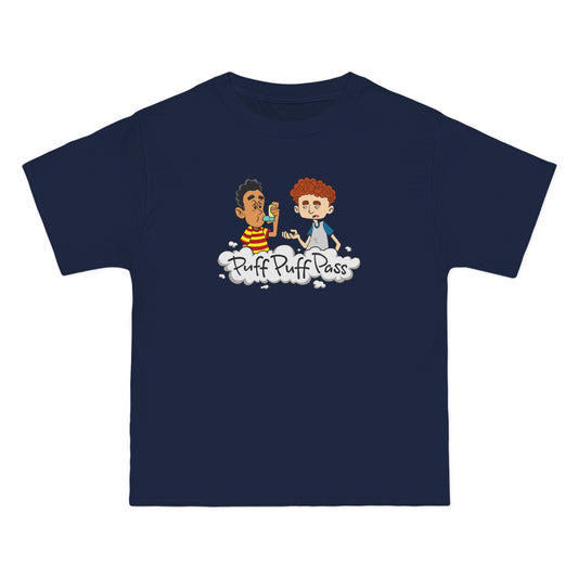 Puff Puff Pass (Inhaler) - Men's Heavyweight T-Shirt