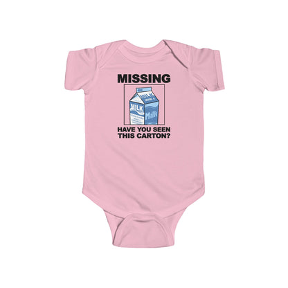 Missing - Have You Seen This Carton? - Baby Onesie