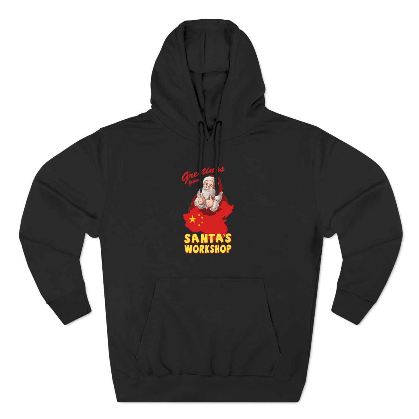Greetings From Santa's Workshop (China) - Hoodie