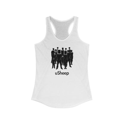 Usheep - Women’s Racerback Tank