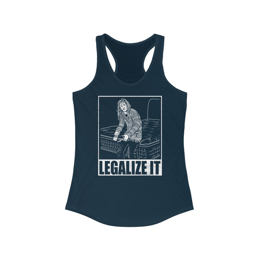 Legalize It (Do Not Remove) -Women's Racerback Tank