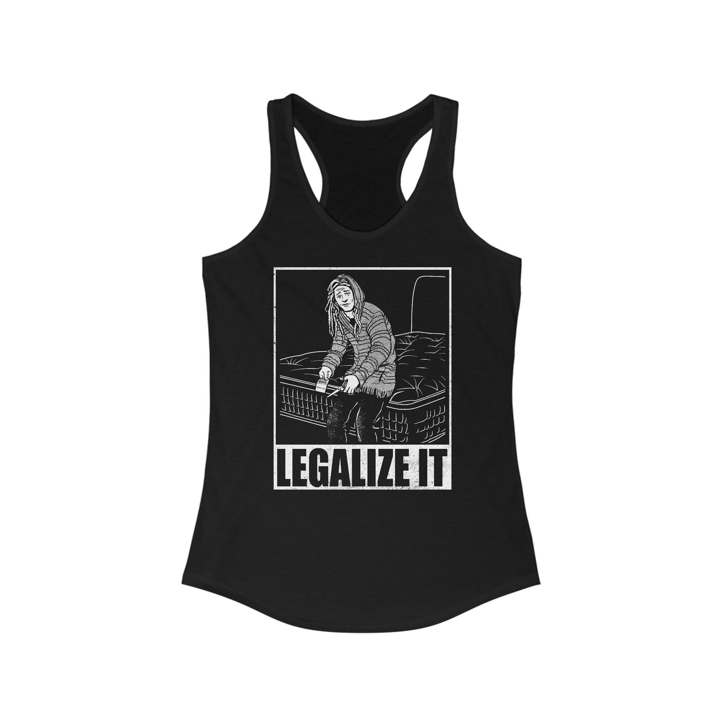 Legalize It (Do Not Remove) -Women's Racerback Tank
