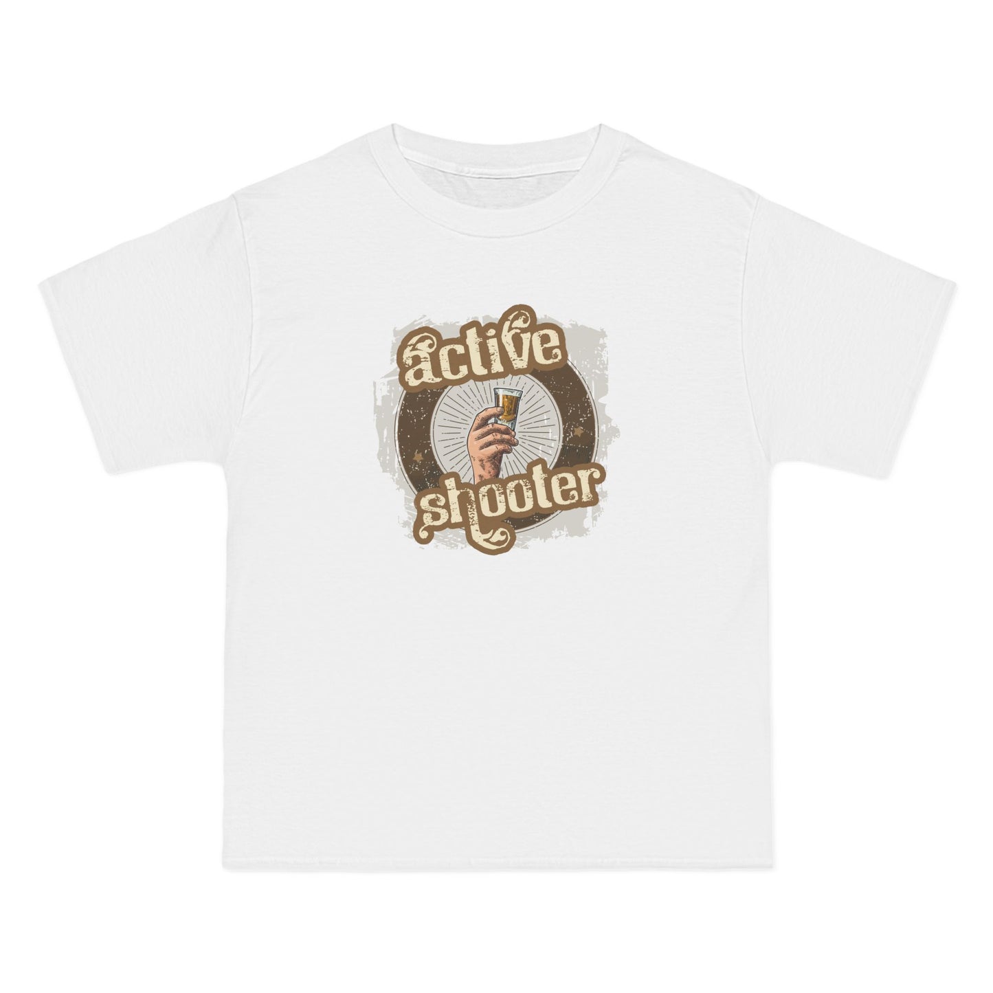 Active Shooter - Men's Heavyweight T-Shirt