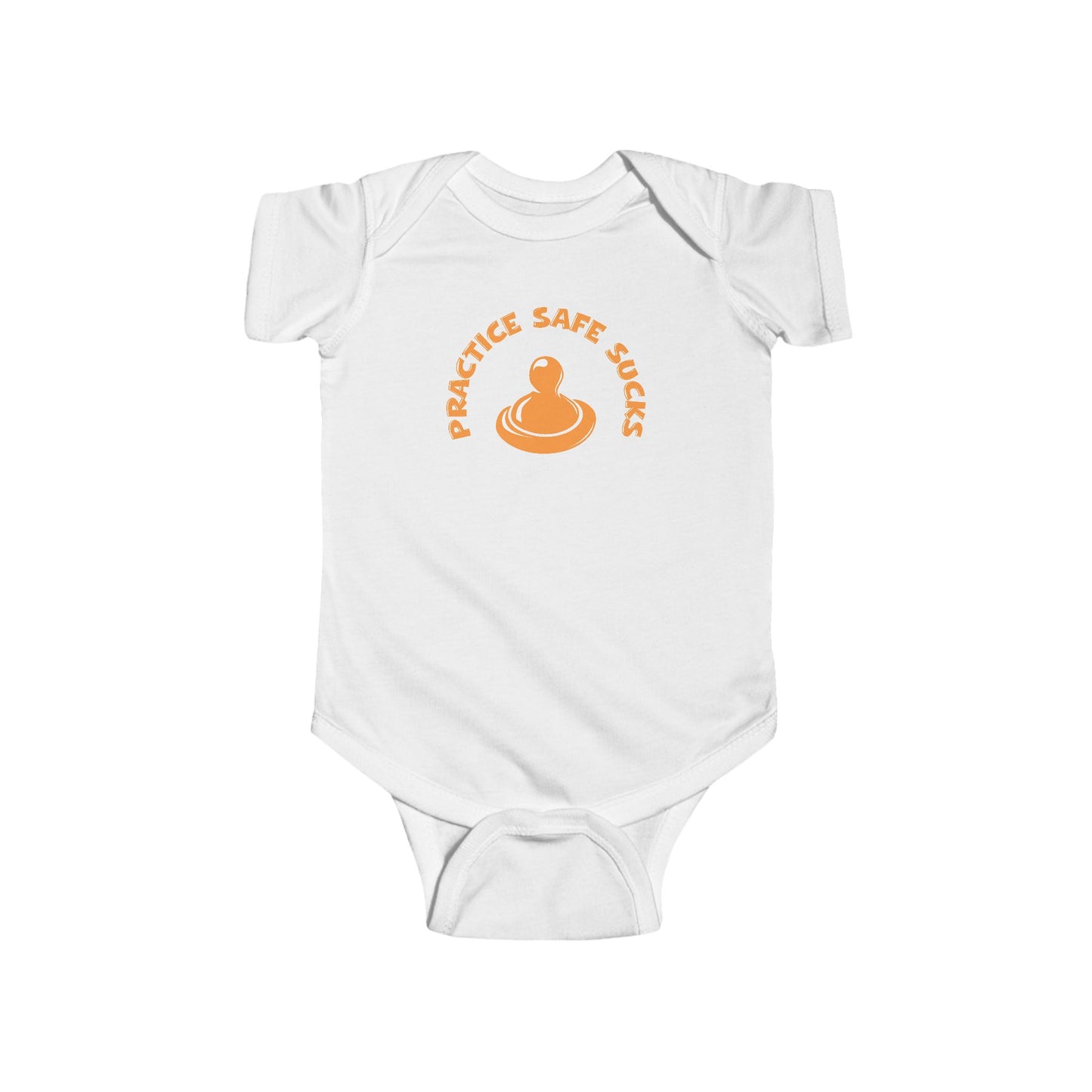 Practice Safe Sucks - Baby Onesie