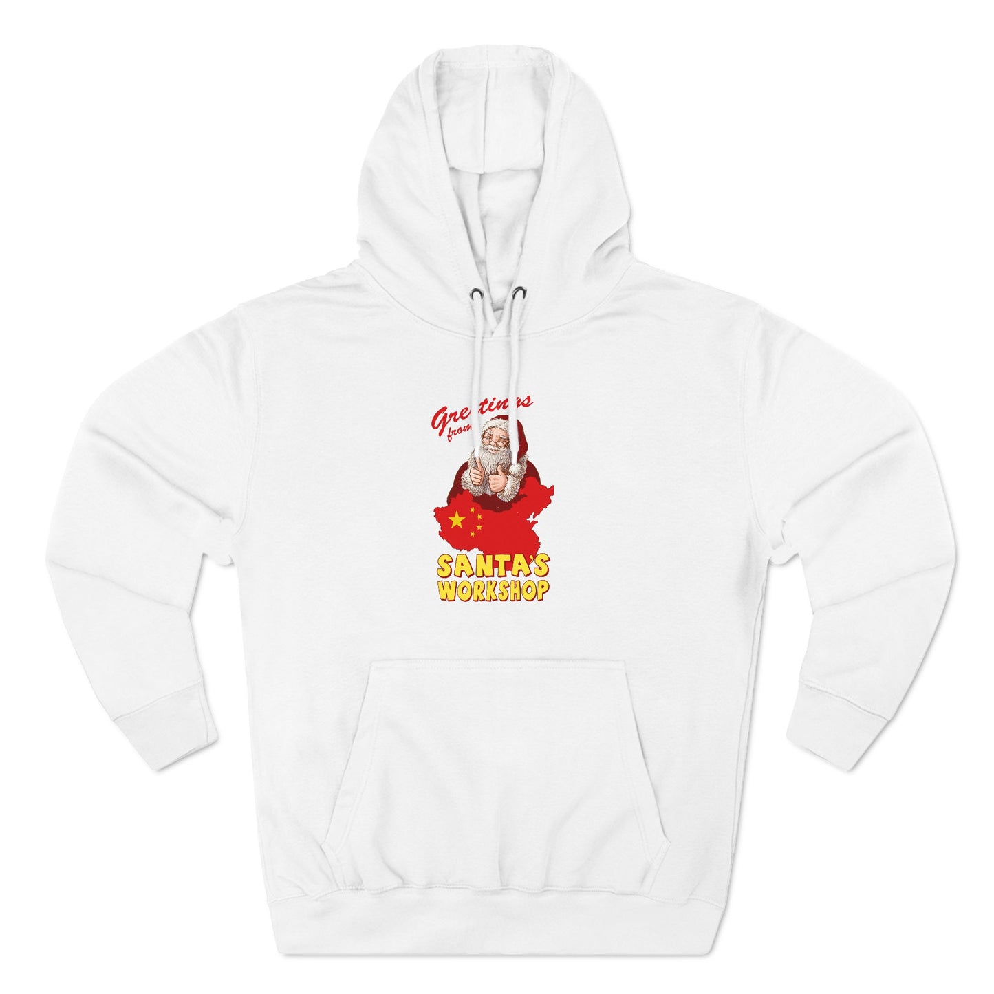 Greetings From Santa's Workshop (China) - Hoodie
