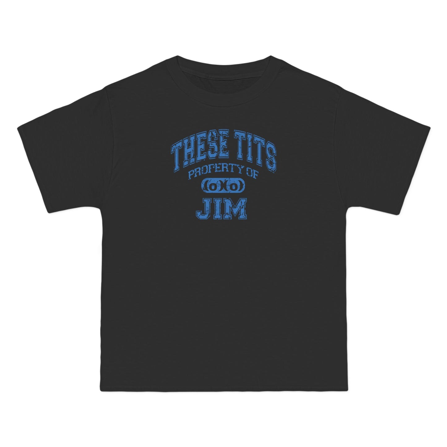 These Tits Property Of (Name) - Men's Tall T-Shirt