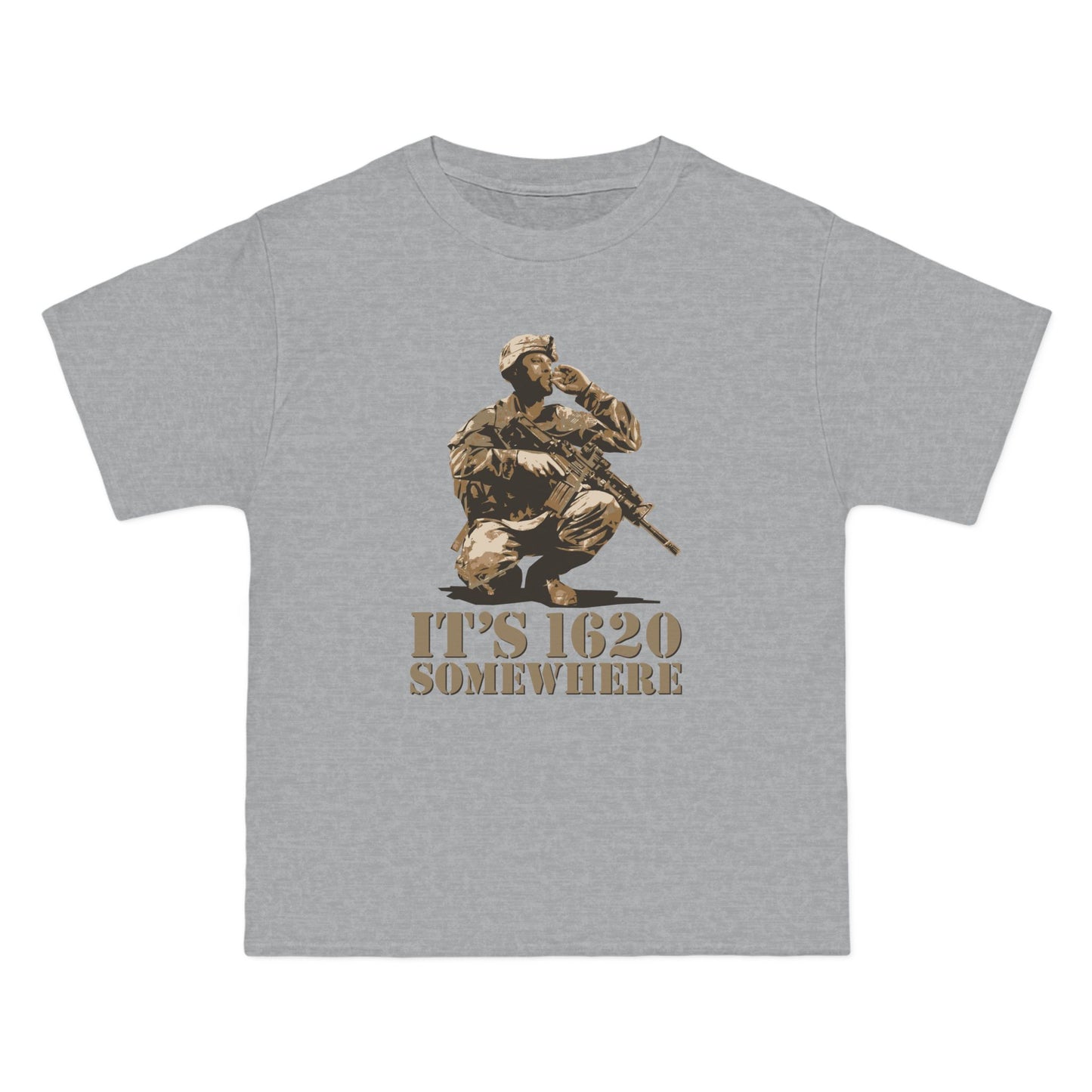 It's 1620 Somewhere - Men's Heavyweight T-Shirt