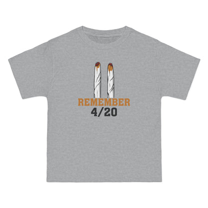 Remember 4/20 - Men's Heavyweight T-Shirt