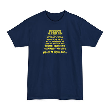 Star Wars Spoiler Shirt - Men's Tall T-Shirt