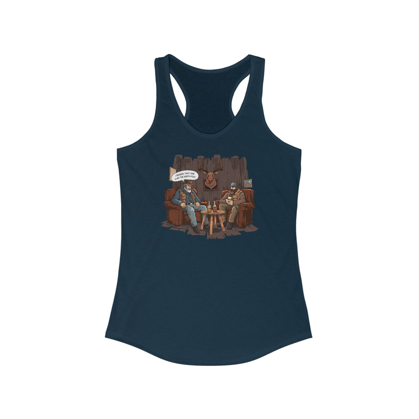 Hunters Kill (Taxidermy Rudolph) - Women's Racerback Tank