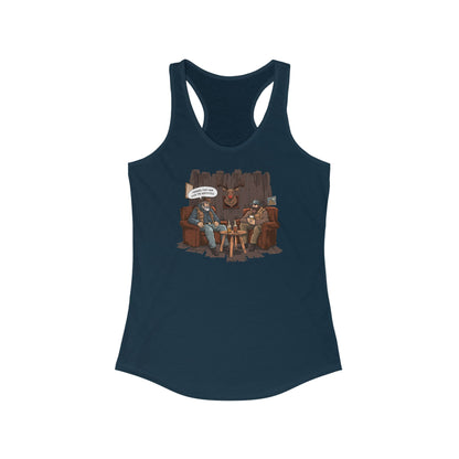 Hunters Kill (Taxidermy Rudolph) - Women's Racerback Tank
