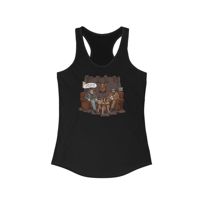 Hunters Kill (Taxidermy Rudolph) - Women's Racerback Tank