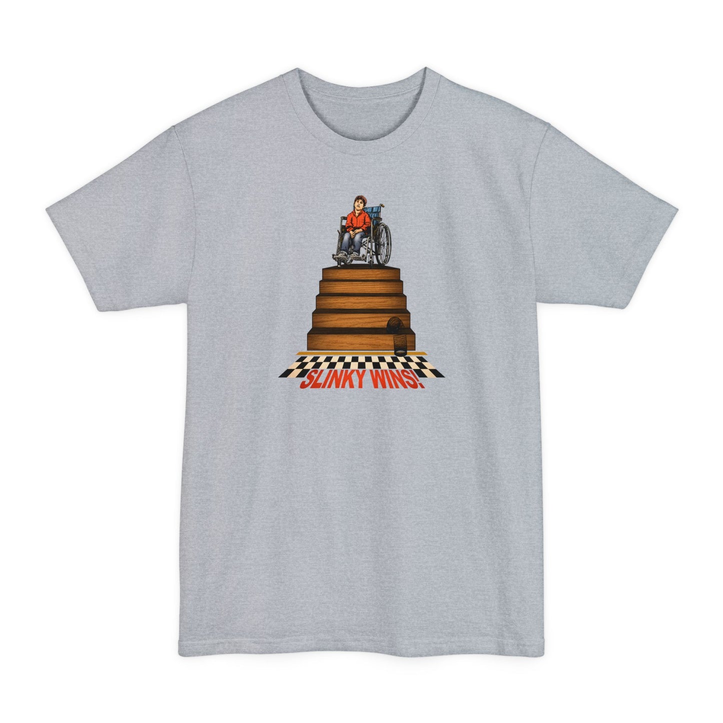 Slinky Wins! - Men's Tall T-Shirt