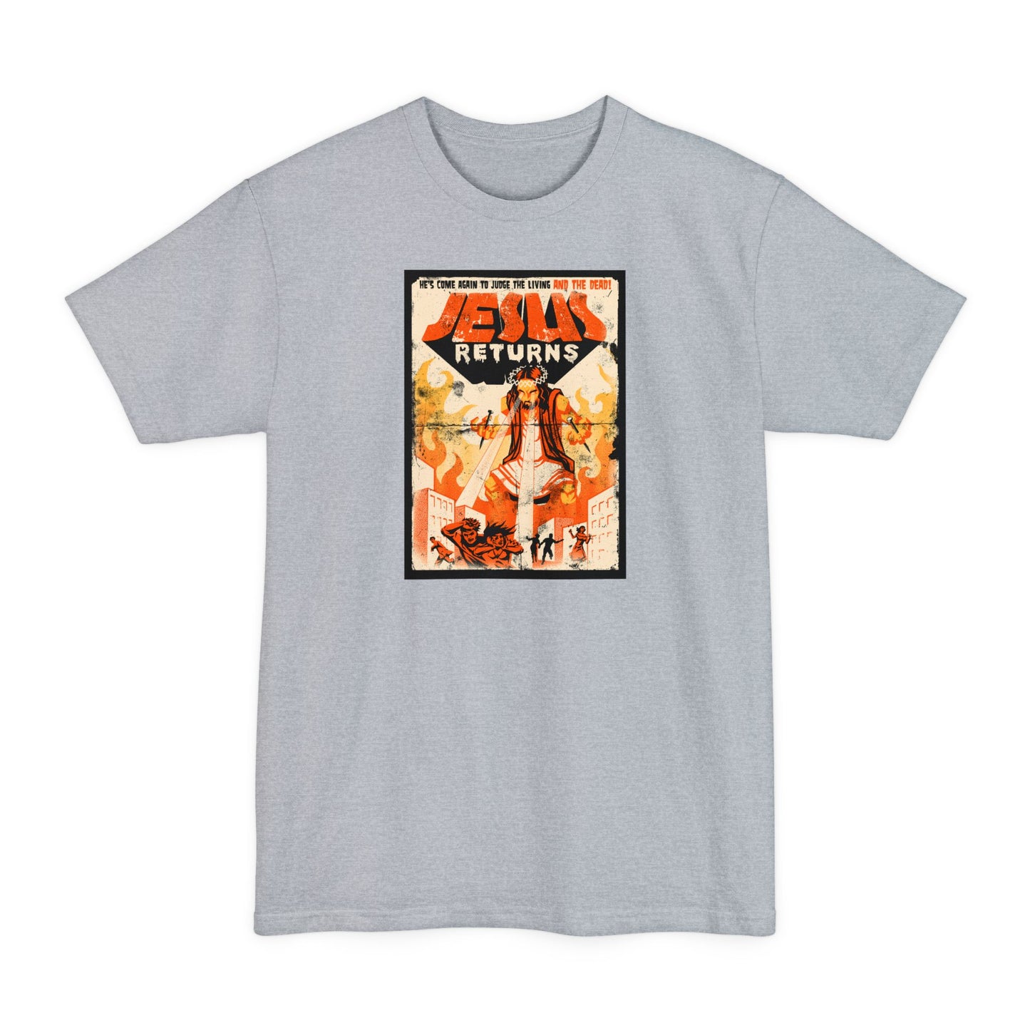 Jesus Returns - Men's Tall T-Shirt