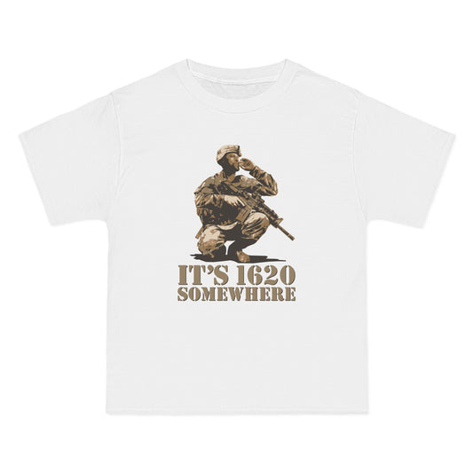 It's 1620 Somewhere - Men's Heavyweight T-Shirt