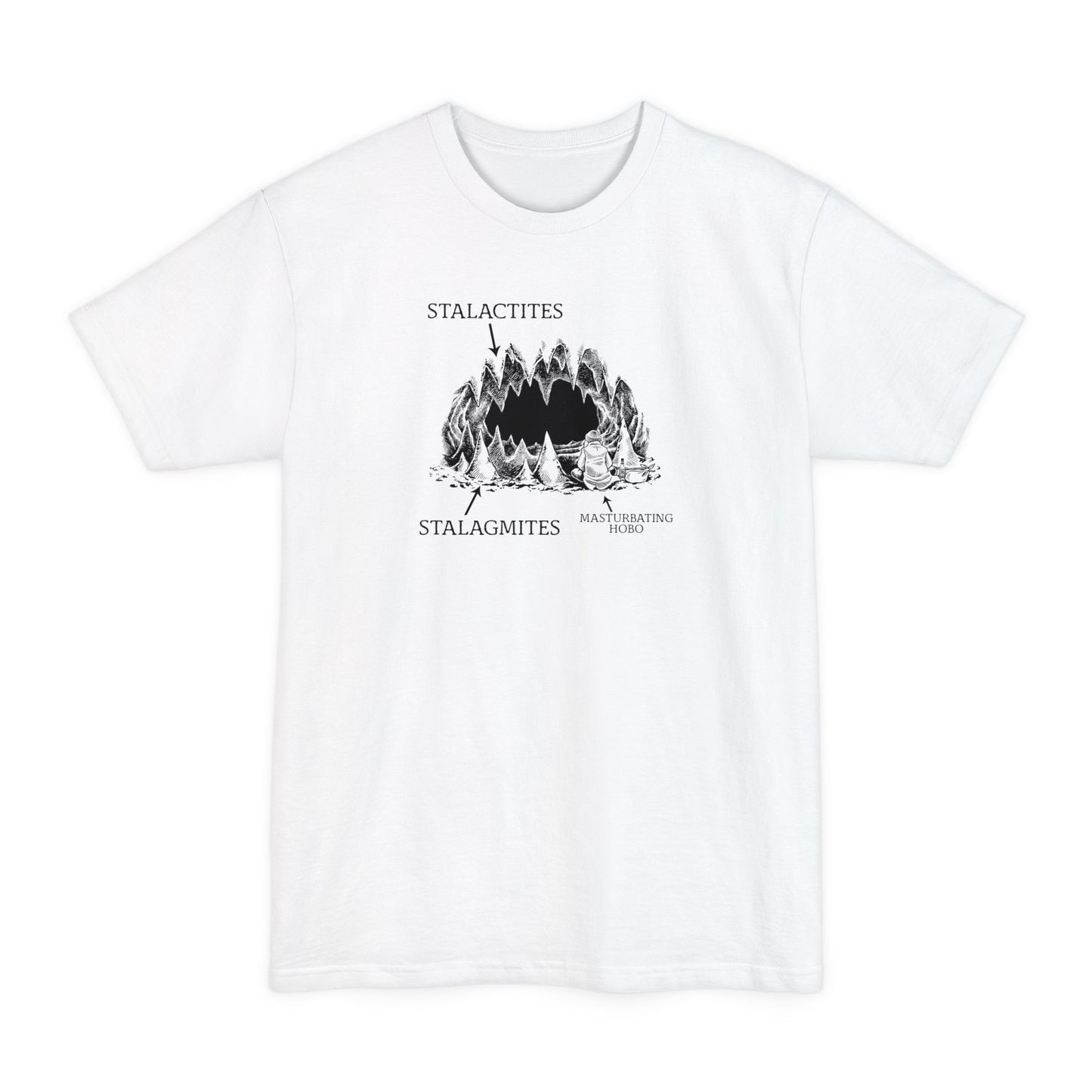Stalactites And Stalagmites - Men's Tall T-Shirt
