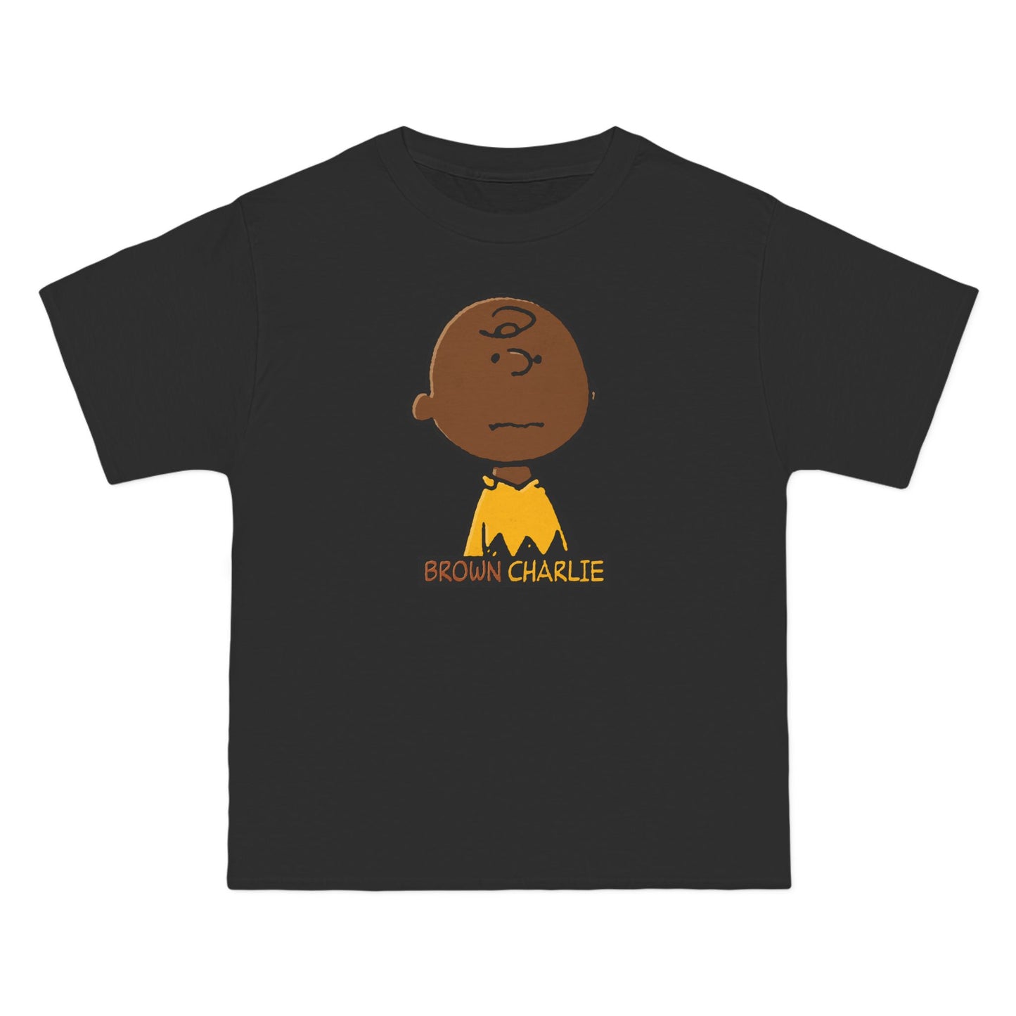 Brown Charlie - Men's Heavyweight T-Shirt