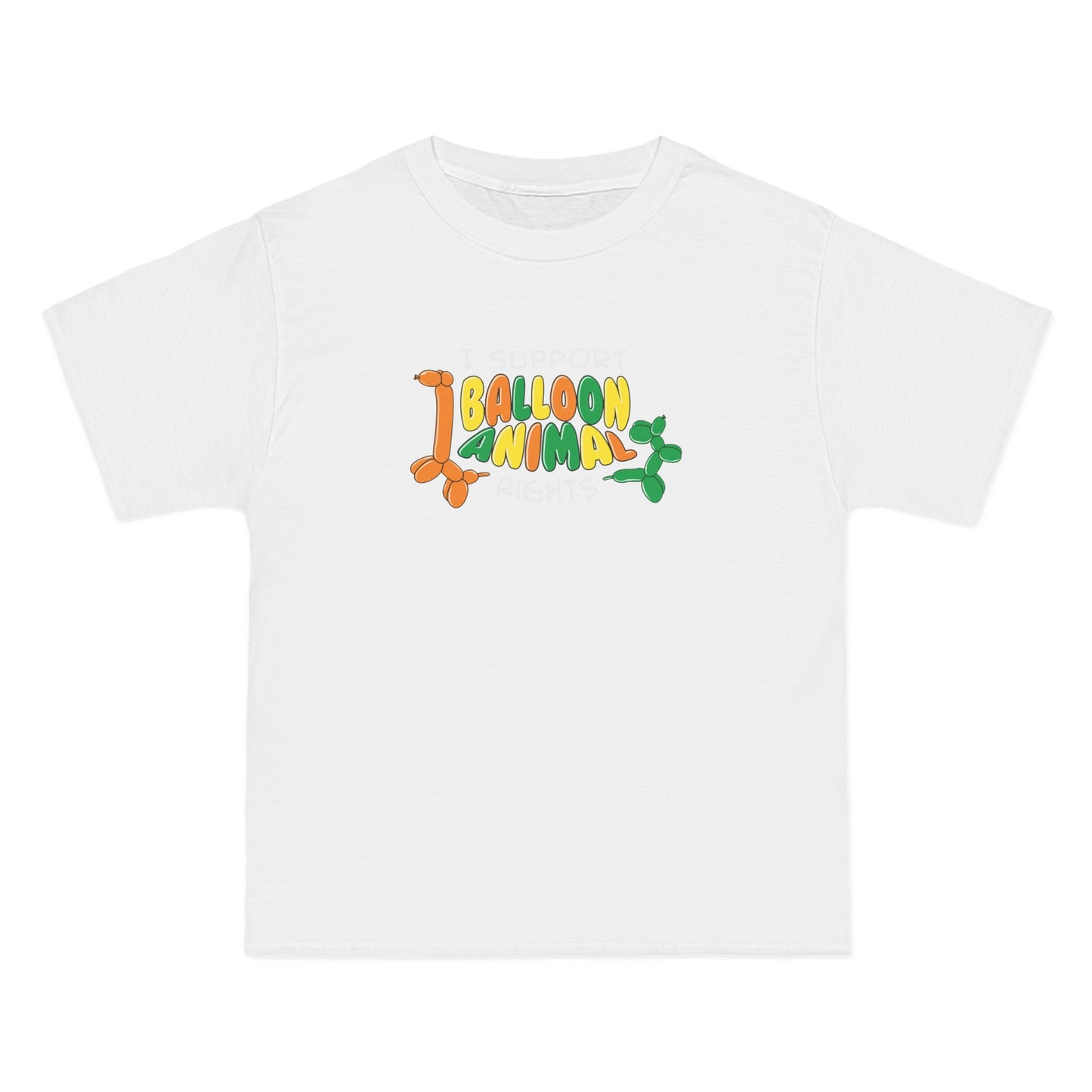 I Support Balloon Animal Rights - Men's Heavyweight T-Shirt
