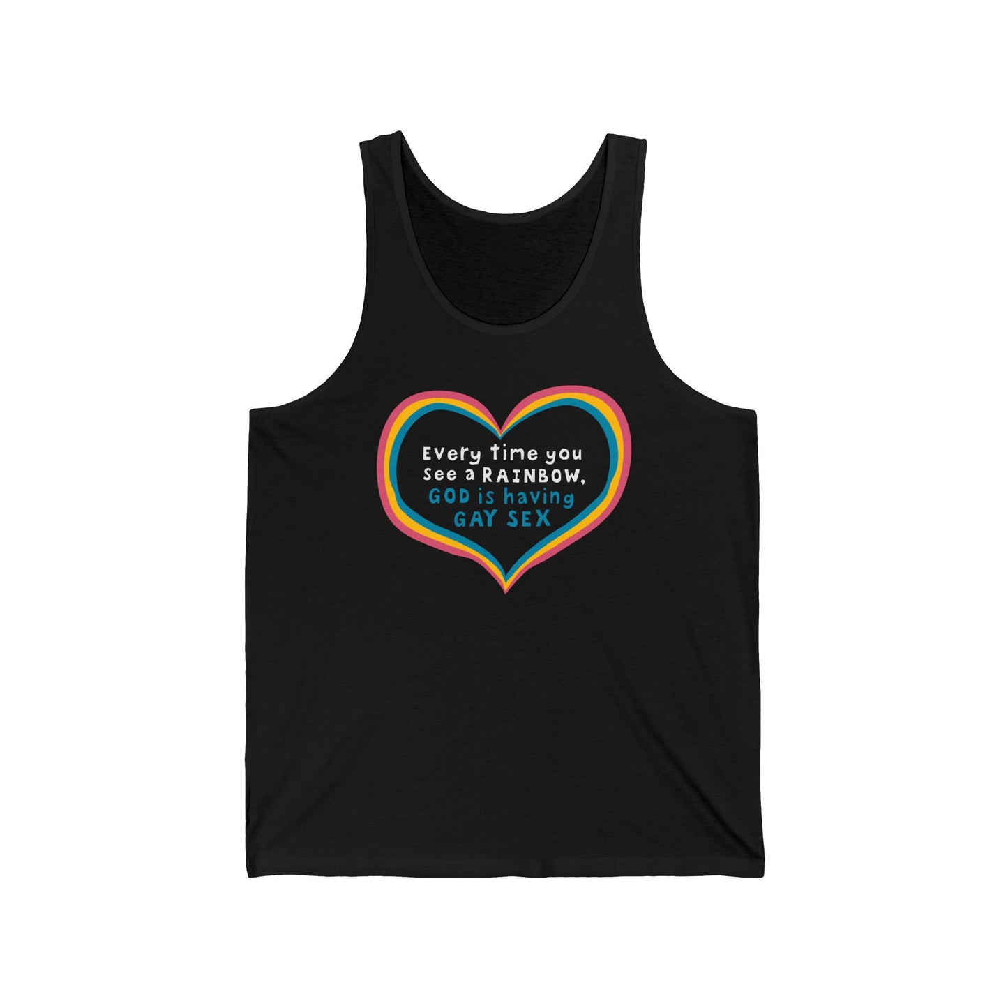 Every Time You See A Rainbow - Unisex Tank