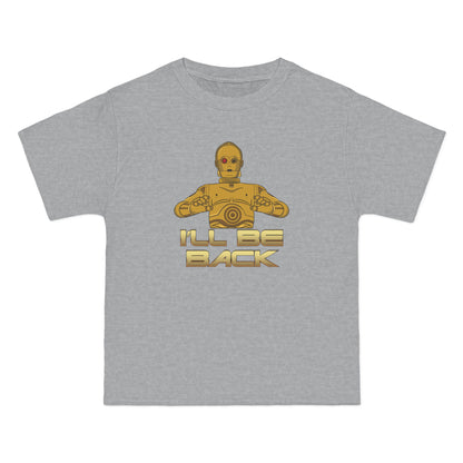 I'll Be Back (C-3Po) - Men's Heavyweight T-Shirt
