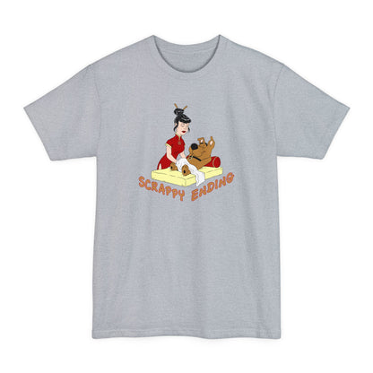 Scrappy Ending - Men's Tall T-Shirt