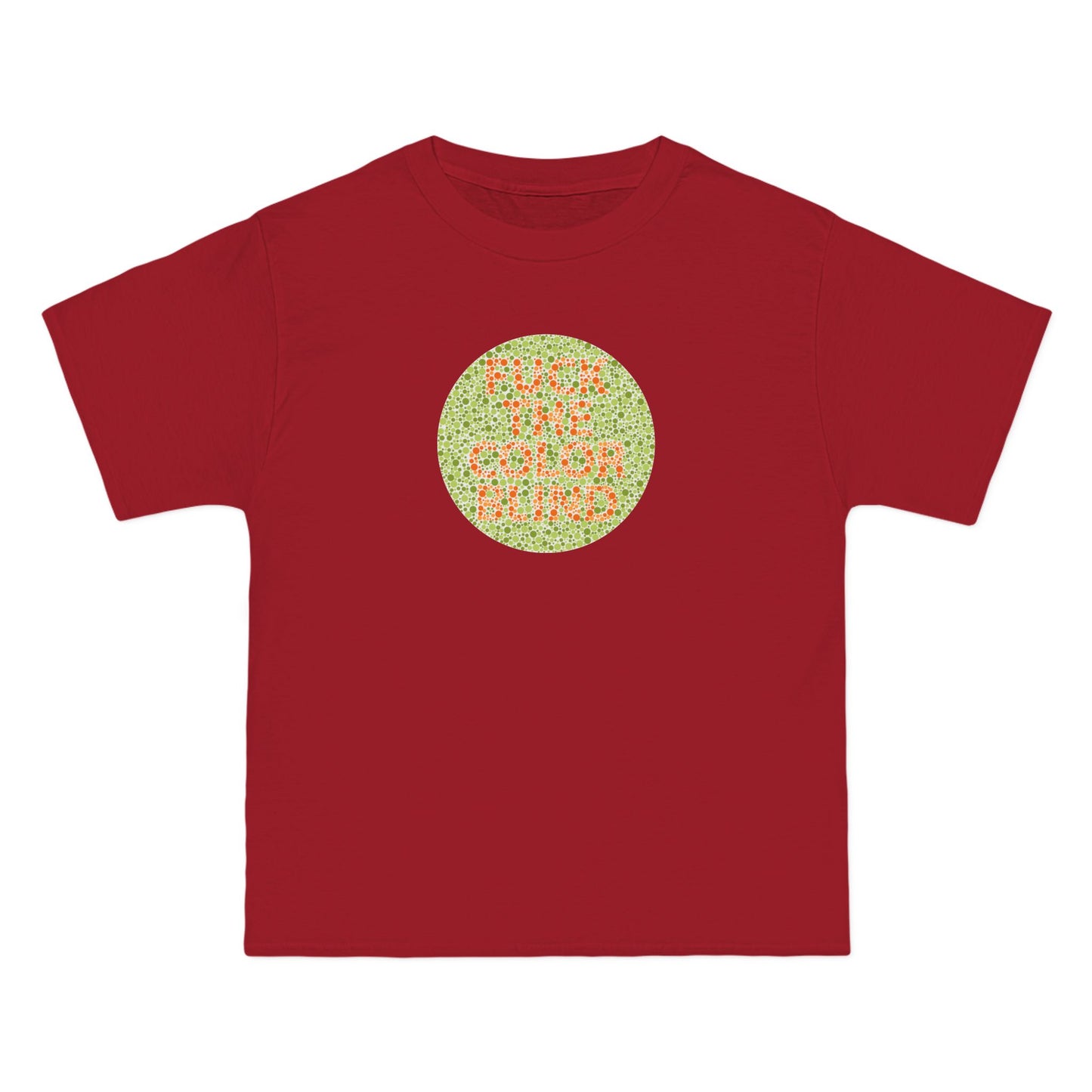 Fuck The Colorblind - Men's Heavyweight T-Shirt