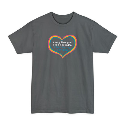 Every Time You See A Rainbow - Men's Tall T-Shirt