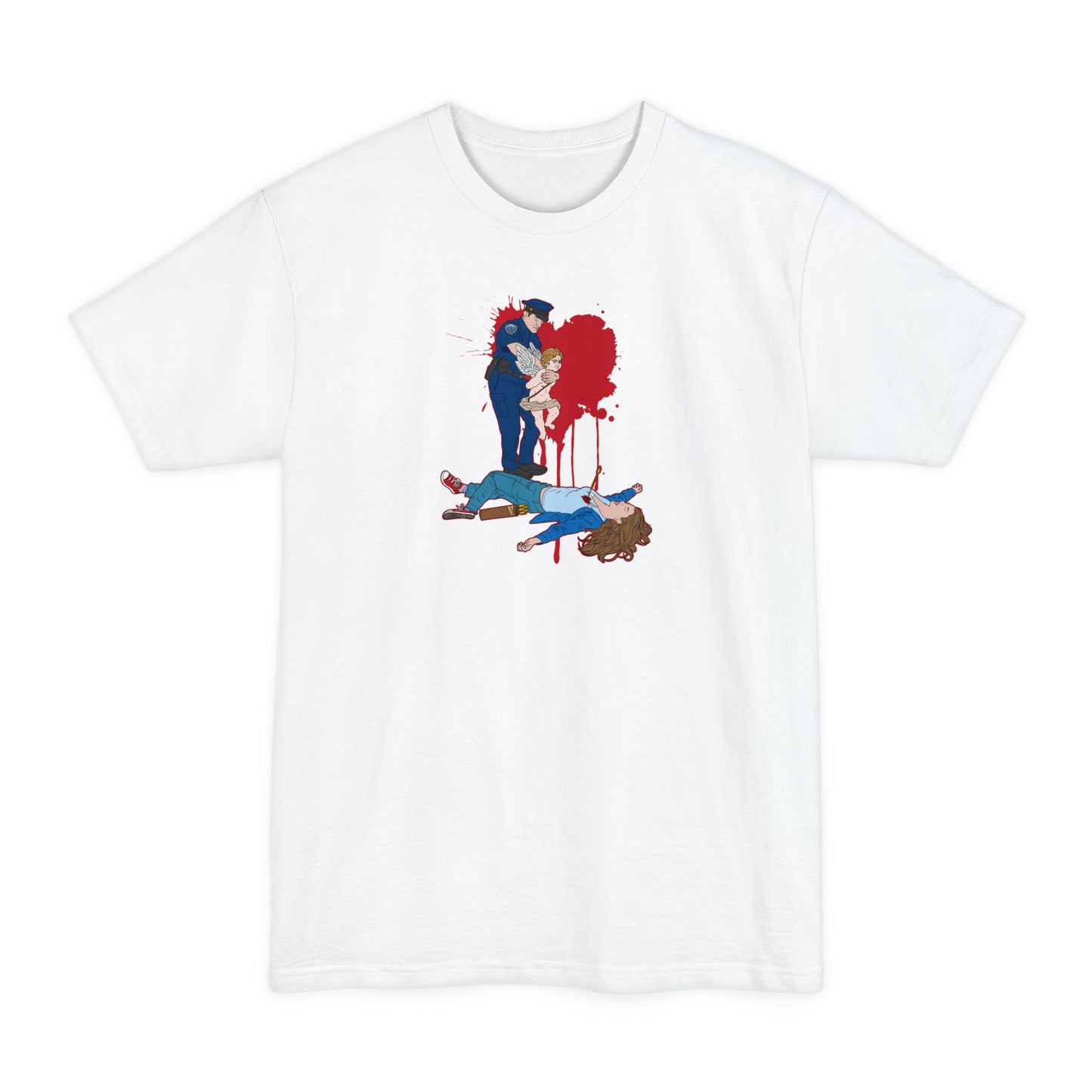 Death By Cupid - Men's Tall T-Shirt