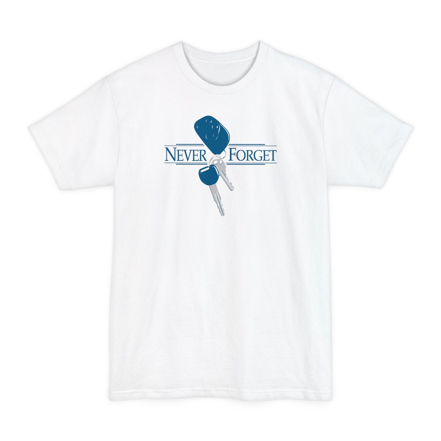 Never Forget (Keys) - Men's Tall T-Shirt