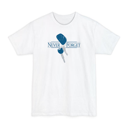 Never Forget (Keys) - Men's Tall T-Shirt