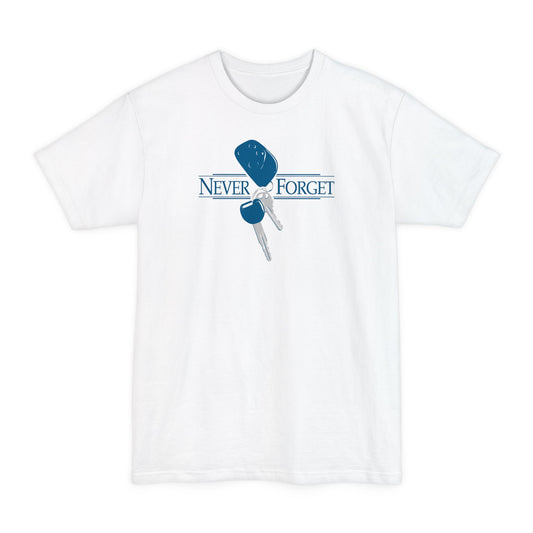 Never Forget (Keys) - Men's Tall T-Shirt