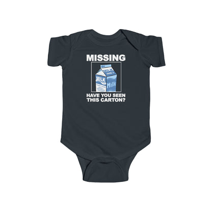 Missing - Have You Seen This Carton? - Baby Onesie
