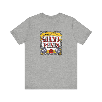 See The Giant Penis - Men's T-Shirt