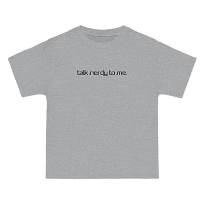 Talk Nerdy To Me - Men's Heavyweight T-Shirt