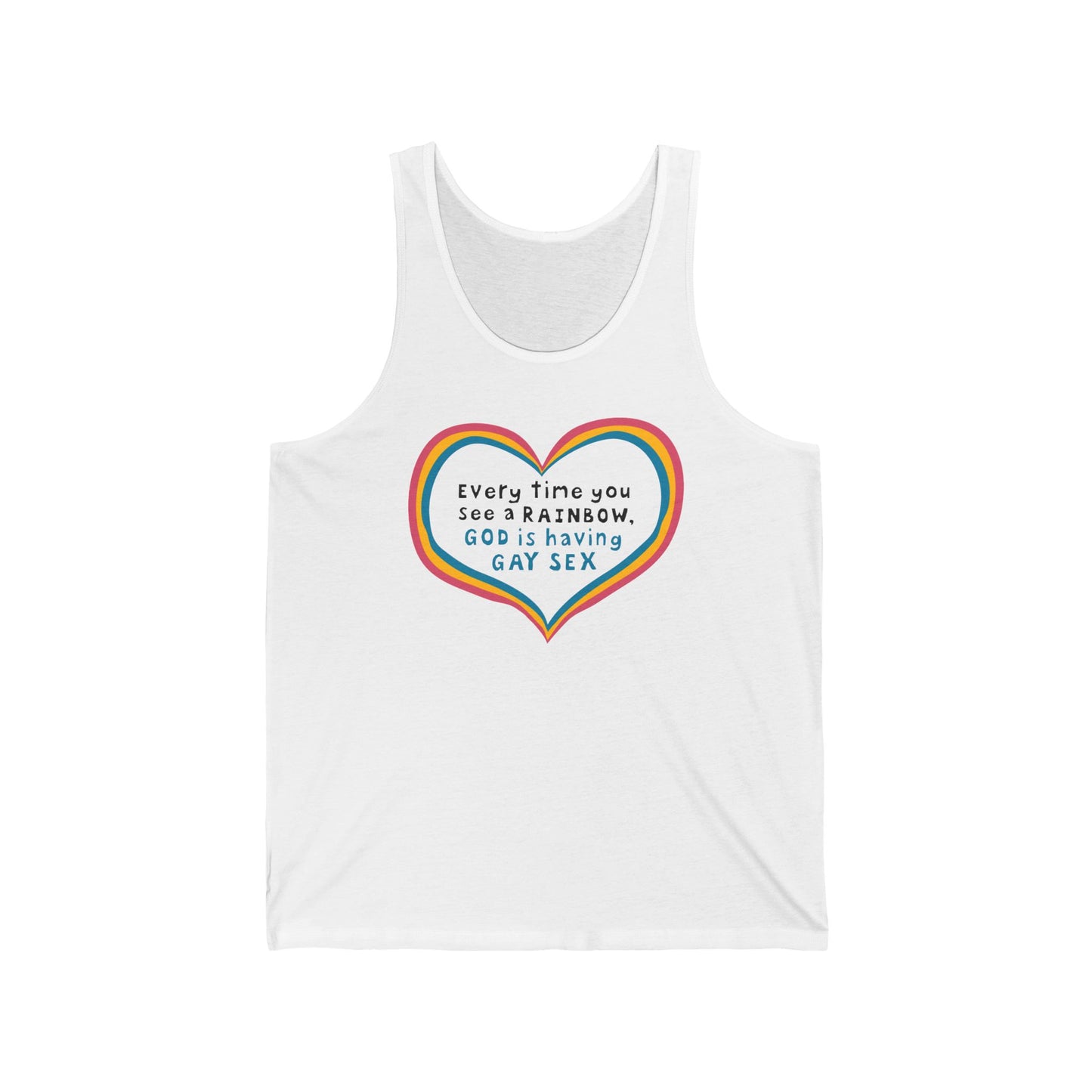 Every Time You See A Rainbow - Unisex Tank